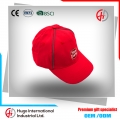Venta por mayor regalo promocional plano bordado gorra personalizada