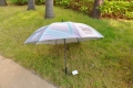 Auto barato abierto a prueba de viento palo personalizados promocionales paraguas