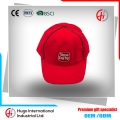Venta por mayor regalo promocional plano bordado gorra personalizada