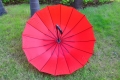 Alto grado negocio regalo grande 16 costilla paraguas