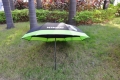 Nuevo modelo personalizado impresión impermeable hidrofóbico paraguas
