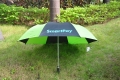 Publicidad barata del Corporación regalo de fibra de vidrio doble paraguas