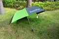 Publicidad barata del Corporación regalo de fibra de vidrio doble paraguas