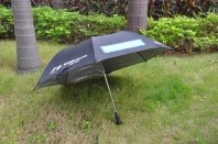 2 paraguas plegable con estuche de diseño personalizado