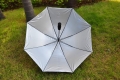 Revestida de alta calidad OEM plata paraguas del Sol Golf