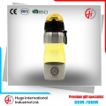 Botella de agua de plástico de acero inoxidable moda BPA libre deportes de prueba de fugas